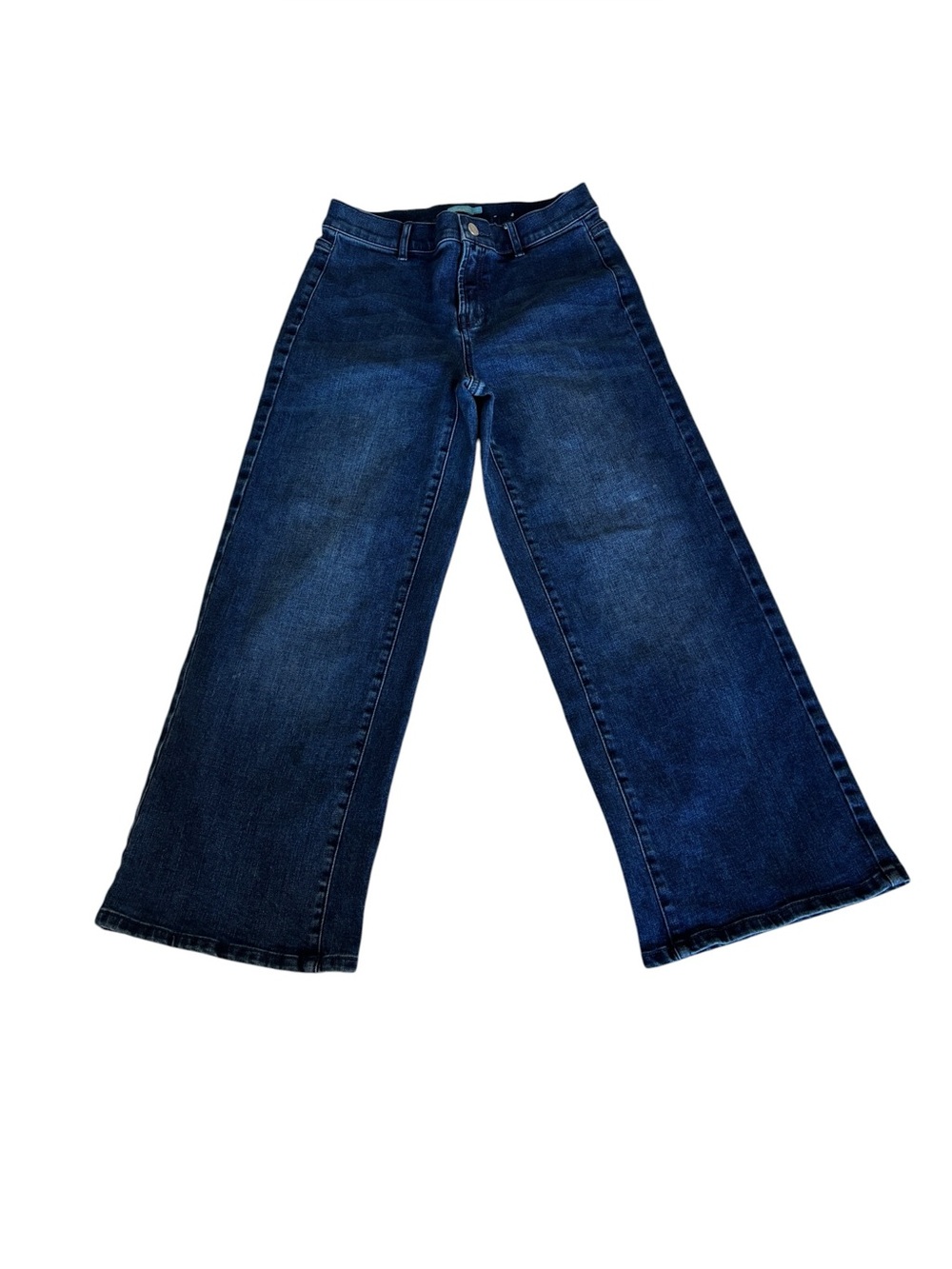 J. McLaughlin Dark Blue Wide-Leg Jeans